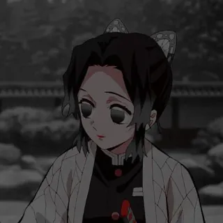 💋 Shinobu Kocho Demon Slayer Anime, Demon Slayer, Shinobu Kocho, Mangá, Fofo, Garota telegram sticker