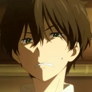 🎐 anime, boy, sad, character, manga telegram sticker