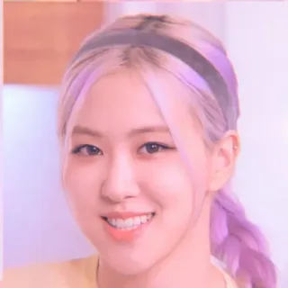🌹 Rose K-pop, cantante, ídolo, Blackpink, Rosé whatsapp sticker