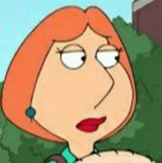 ▪️ Lois Griffin Family Guy 만화, TV 프로그램, 성인 애니메이션, 패밀리 가이, 로이스 그리핀 telegram sticker