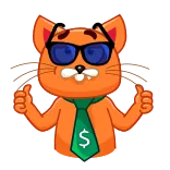 Tidy Tie Tom telegram stickers