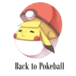 😟 Just Leave Me Alone pokemon, pikachu, fofo, preguiçoso, sonolento, anime whatsapp sticker