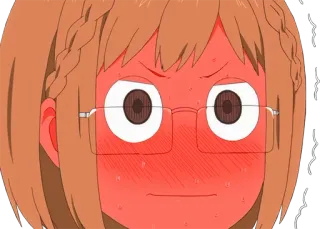 Chio-chan no Tsuugakuro whatsapp stickers