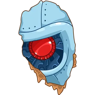 🍝 หุ่นยนต์, ตา, เครื่องจักร, เทคโนโลยี, ระบบอัตโนมัติ telegram sticker