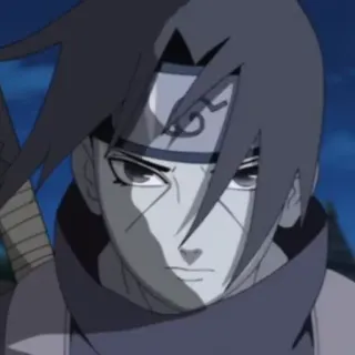 😐 Itachi Naruto アニメ, イタチ, ナルト, 忍者 telegram sticker