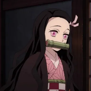 💗 Nezuko Kamado Demon Slayer Anime, Demon Slayer, Nezuko, Nezuko Kamado, Manga, Animazione Giapponese whatsapp sticker