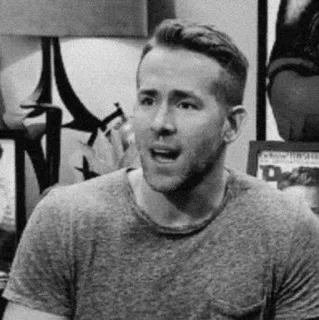 🎬 Ryan Reynolds acteur, célébrité, portrait, homme, personne telegram sticker