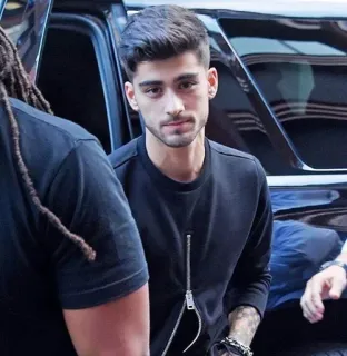 👑 Zayn Malik Musiker, Sänger, Promi, Person, Porträt telegram sticker