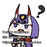 ©️ Pack by @lKyouma
Gifs by @seseren_kr
@KyouinArchive for updates telegram sticker