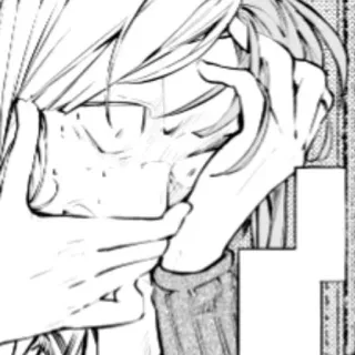 🌟 triste, chorando, anime, mangá, angústia, emocional whatsapp sticker