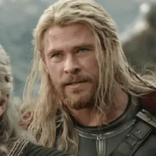 ⚡️ Thor marvel, thor, donnergott, chris hemsworth, superheld telegram sticker