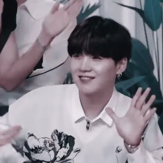 ๐ kpop, min yoongi, bts, persoon, man, koreaans telegram sticker