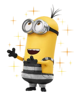 ✨ Minion Despicable Me minion, cartoon, character, yellow, despicable me telegram sticker