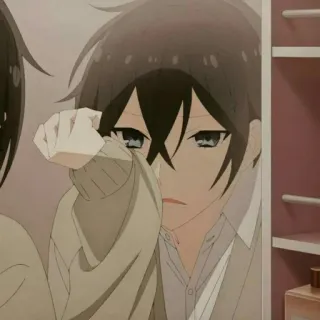 ❤ Anime, Junge, Traurig, Manga, Teenager telegram sticker