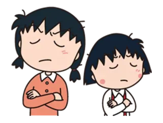 😡 Cartoon, Anime, Manga, Fille, En colère, Illustration telegram sticker