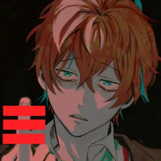 🥀 Anime, Manga, Opera d'arte, Illustrazione, Personaggio, Arte digitale whatsapp sticker