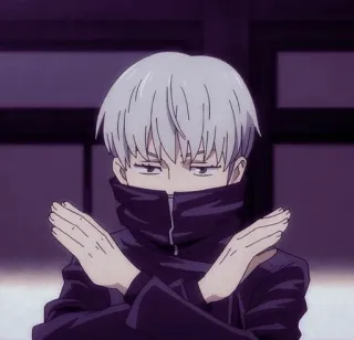 ☁️ Inumaki Toge Jujutsu Kaisen Аниме, Персонаж, Инумаки Тоге, Jujutsu Kaisen telegram sticker
