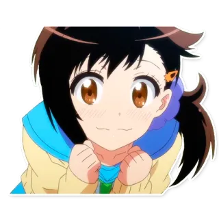 😍 Anime, Ragazza, Carina, Cartone animato, Personaggio, Adesivo telegram sticker