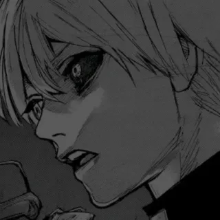 🖤 anime, manga, horror, dark, fantasy, character, artwork telegram sticker