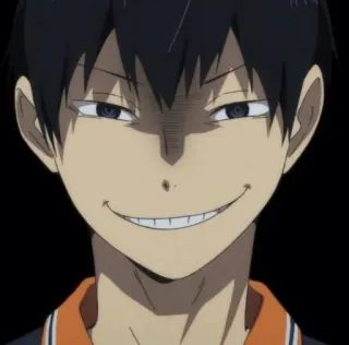 🎭 Tobio Kageyama Haikyuu!! anime, character, haikyuu, kageyama, tobio kageyama telegram sticker