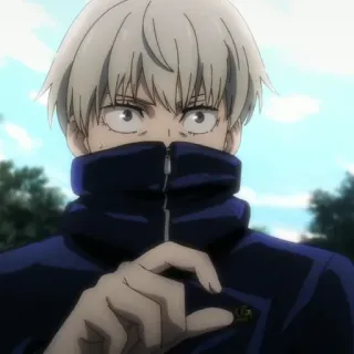 🖍 Toge Inumaki Jujutsu Kaisen Anime, Jujutsu Kaisen, Toge Inumaki, Nhân vật, Manga, Con trai telegram sticker