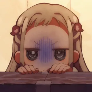 🐠 Nene Yashiro Toilet-bound Hanako-kun Anime, Mangá, Fofo, Triste, Expressão, Hanako-kun: Os Mistérios do Banheiro telegram sticker