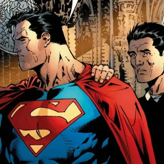 💎 Superman Superheld, Comic, Stahlmann, Clark Kent, DC Comics telegram sticker