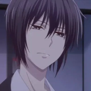 🕸 Yuki Sohma Fruits Basket Anime, Manga, Yuki Soma, Fruits Basket, Bishonen telegram sticker
