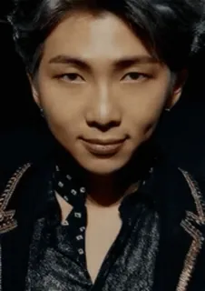 😉 RM kpop, música, ídolo, cantante, artista, retrato telegram sticker