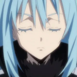 🙁 Rimuru Tempest That Time I Got Reincarnated as a Slime Аниме, Манга, Исекай, Слизь, Римуру, Темпест telegram sticker