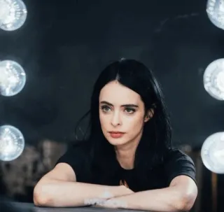 🥀 Jessica Jones Jessica Jones, Krysten Ritter, Actrice, Série TV, Marvel, Super-héros telegram sticker