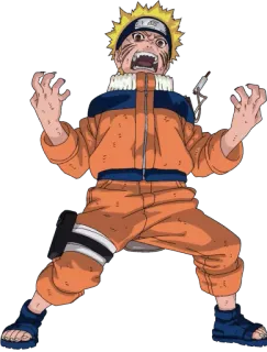 🤬 Naruto Uzumaki Naruto naruto, anime, manga, uzumaki, ninja whatsapp sticker