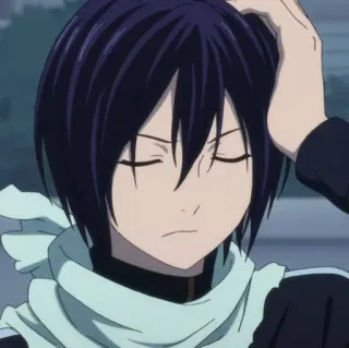 💈 Yato Noragami Anime, Yato, Noragami, Karakter, God whatsapp sticker