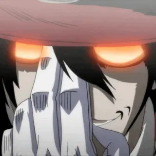 🩸 Anime, Stinkefinger, Beleidigend, Wütend, Cartoon telegram sticker