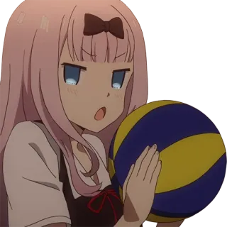 😤 Chika Fujiwara Kaguya-sama: Love Is War Anime, Chika Fujiwara, Kaguya-sama Love is War, Fofo, Garota, Vôlei whatsapp sticker