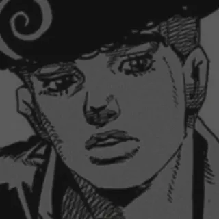 🏹 Josuke Higashikata JoJo's Bizarre Adventure anime, manga, jojo, josuke higashikata telegram sticker