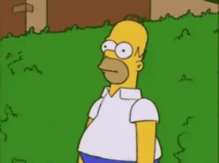 😅 Homer Simpson The Simpsons cartoon, Homer Simpson, The Simpsons, character, funny telegram sticker