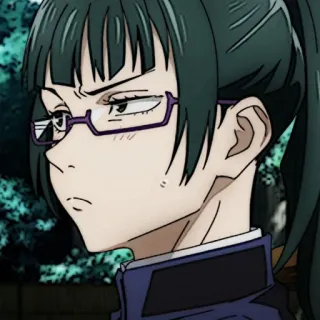 🎧 Maki Zenin Jujutsu Kaisen Anime, Manga, Personaje, Maki Zenin, Jujutsu Kaisen telegram sticker