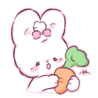 кьют крол ୨ 💘 ୧ @nkplz whatsapp stickers