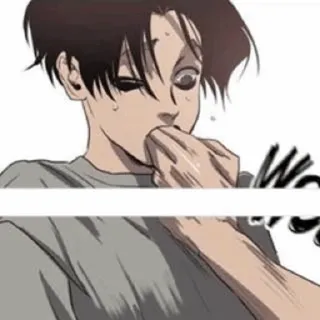 ➖ manga, anime, character, killing stalking, horror telegram sticker