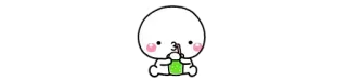😋 cute, kawaii, sticker, anime, chibi, baby whatsapp sticker