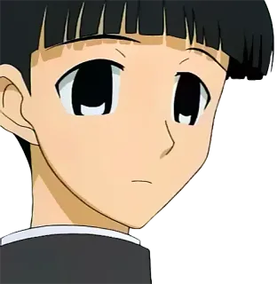 😐 Anime, Anak laki-laki, Karakter, Potret, Manga telegram sticker