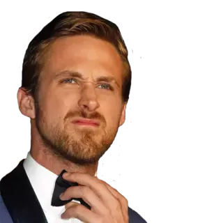 😠 Ryan Gosling acteur, beroemdheid, filmster, film whatsapp sticker