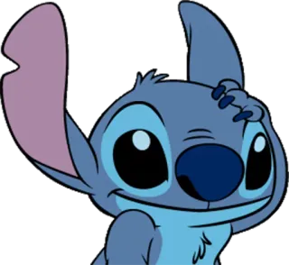 😬 Stitch Lilo & Stitch สติทช์, ดิสนีย์, การ์ตูน, เอเลี่ยน, น่ารัก, สีฟ้า, ลีโล่ แอนด์ สติทช์ telegram sticker