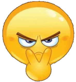 👀 Emoji, Marah, Jari tengah, Ofensif, Gestur telegram sticker