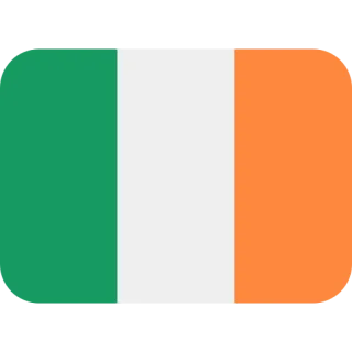 🇮🇪 Irlanda, Bandera irlandesa, Bandera telegram sticker