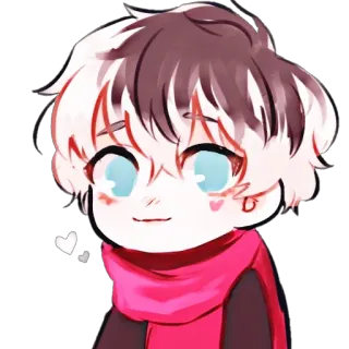 🐙 Anime, Lucu, Kawaii, Kartun, Manga, Chibi telegram sticker