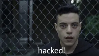 😈 hacked! hacked, internet, computer, technology, cybersecurity telegram sticker