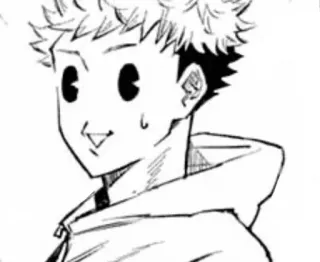 Jujutsu Kaisen from @somewherechannel whatsapp stickers
