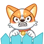 Люси от @TgSticker telegram stickers